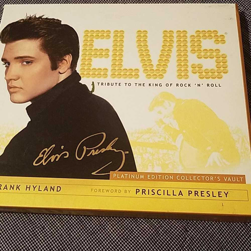 Elvis coffee table book